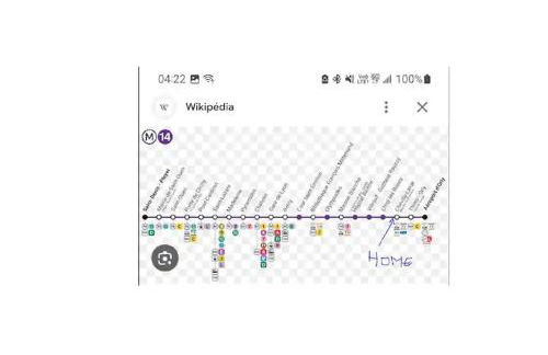 Superbe cocon tout confort avec métro 14 pour Paris - Foto 25