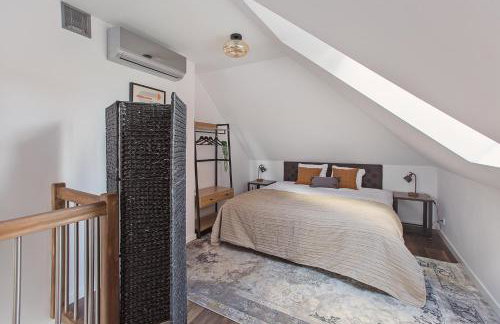 Loft Barnim w wieży strażackiej, 2-poziomowy, 100m2, taras na dachu - Foto 38