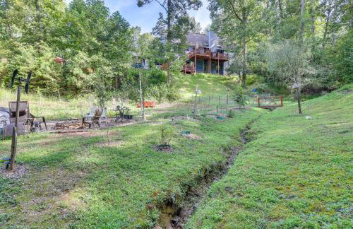 Georgia Home with 2 Fire Pits and Creek Access! - Foto 39