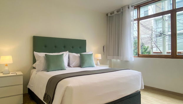 w Majestic 3BR w Fantastic Deco in Miraflores - Foto 2, Habitación