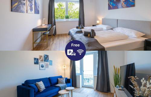 Skipper's Deck - Stilvoll und zentral nahe Hafen und Deich, inkl Parken, 2 Arbeitsplätze, Wlan, voll ausgestattete Küche - Foto 1