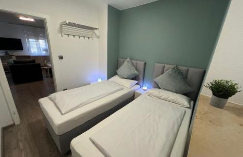 Belisima Apartments I Ferienwohnung Ruppertsberg R03 - Reiterpfad I separater Schlafbereich mit Boxspringbetten I Waschmaschine I Parkplatz I Nähe Supermarkt - Bäcker - Bahnhof - Foto 7