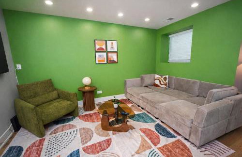 Cozy 3BR Chicago Garden Apartment Near Loyola & Downtown - Foto 15
