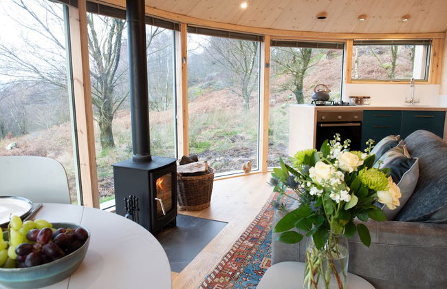 Luxury and Peaceful 1-bed Roundhouse With Hot Tub - Foto 7