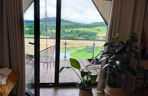 W Sercu Kotliny - luksusowe wille 8 osobowe z balią opalaną drewnem i widokiem na góry - Foto 78