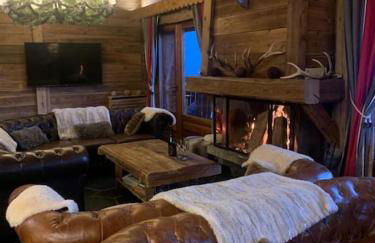 SOMPTUEUX CHALET BARON MEGEVE VUE.Jaccuzi.4 mn a pied au centre - Foto 6