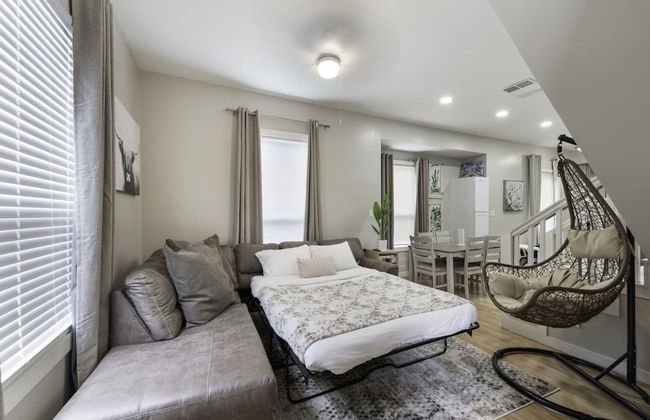 4 Queen Beds High Speed Wifi Private Parking - Foto 70