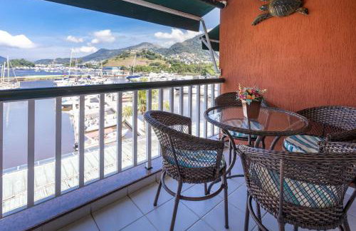 Apartamento com varanda de frente para o MAR - Angra dos Reis - Shopping Piratas - Portaria 24hs - Foto 10