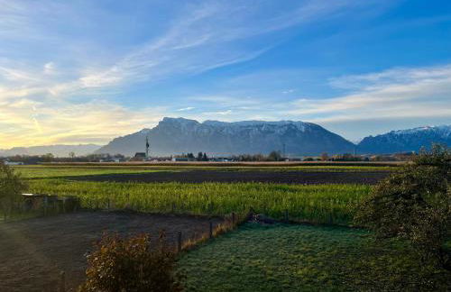 Ferienhaus Am Weitfeld - Ruheoase mit Garten & Bergblick nahe Salzburg - Foto 6