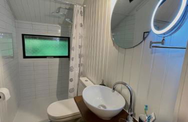 Ferienhaus Kleine Auszeit in der Natur mit Kamin, Yogamatten, schöne Küche - Foto 15