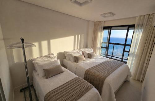 Quarto e sala praia Jaguaribe Salvador - Foto 37