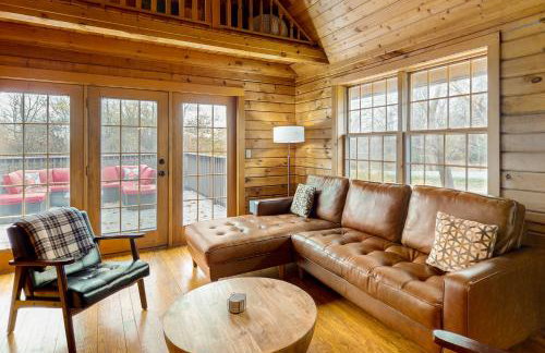 Modern Log Cabin with Vineyard Views - Foto 10