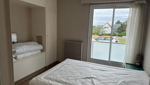 Appartement Varaville: Face à la mer avec loggia et parking privé, 4 pers. - FR-1-487-306 - Foto 5