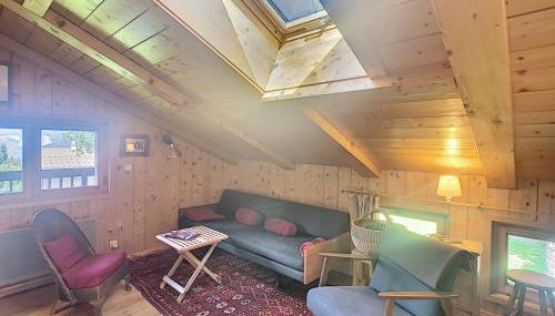 Appartement cosy avec mezzanine, au pied des pistes à Combloux, parking inclus - FR-1-560-25 - Foto 2