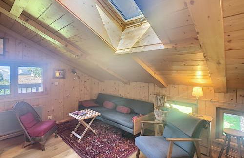 Appartement cosy avec mezzanine, au pied des pistes à Combloux, parking inclus - FR-1-560-25 - Foto 2