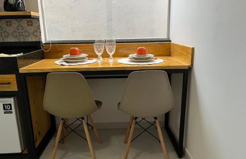 Flat com ar e varanda com linda vista para o Ibituruna, Wi-Fi - Véu de Noiva 204 - Foto 16