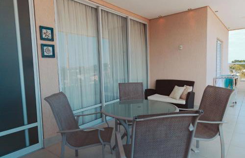 Apartamento alto padrão com 3 suítes, sala 3 ambientes todos com ar, ambientes novos e moderno. - Foto 27