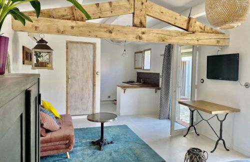 Grand Studio 30m avec jardin proche des plages - Foto 5