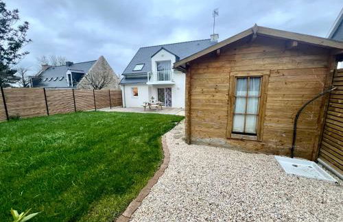 Le Belaven, Neuf, Cosy, Terrasse, jardin, Kerfany Plage, 1 à 6 pers - Foto 26