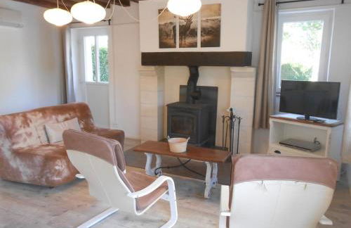 Gîte de charme proche du ZooParc de Beauval - 2 terrasses, jardin, cheminée, clim, parking gratuit - FR-1-491-408 - Foto 8