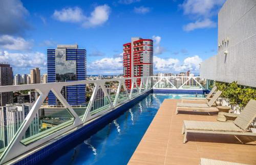 Flat Exclusivo Piscina&Rooftop frente SSA Shopping - Foto 40