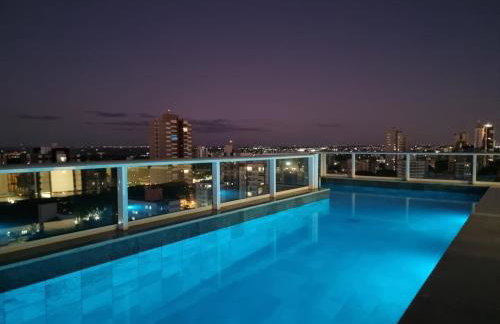 Aptos 1 ou 2 quartos no Centro com Piscina e Academia - Foto 72