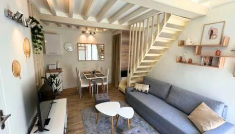 Cosy Duplex séjour duo ou petite famille Situation centrale - proche plage & commerces - Wifi et linge inclus - Photo 5