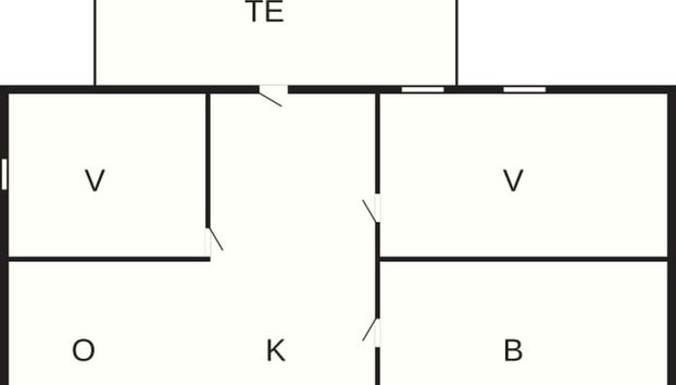 Cushy Holiday Home in Otterup near Sea - Foto 2, Plano