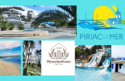 MysavinaHouse mobilhome 4 à 6 pers camping 4 Etoiles - Foto 1