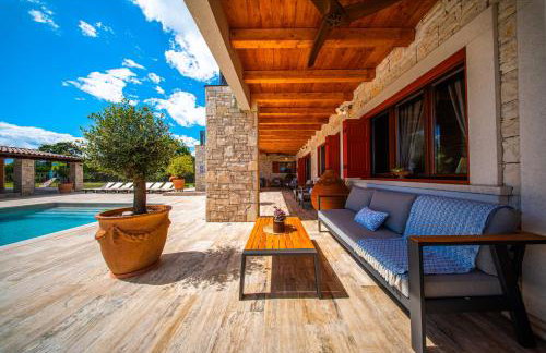 Villa Antea for 10 people near Barban with heated pool 75 m2 - wellness & large garden - full service - Photo 62