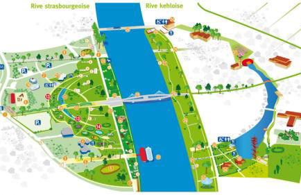 Luminous apartment in Kehl near Strasbourg, conveniently located next to a tram stop with direct access to Strasbourg city centre - Foto 53