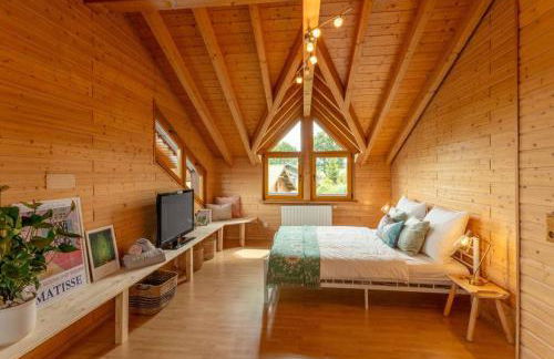 Panoramic Chalet Hot Tub, BBQ, view, terrace - Foto 3