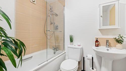 Stylish 1 bed Apartment in Nottingham - Foto 4, towels, Shower