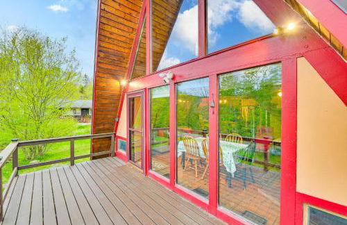 Walk to Ski Lift! Charming Hunter A-Frame - Foto 23