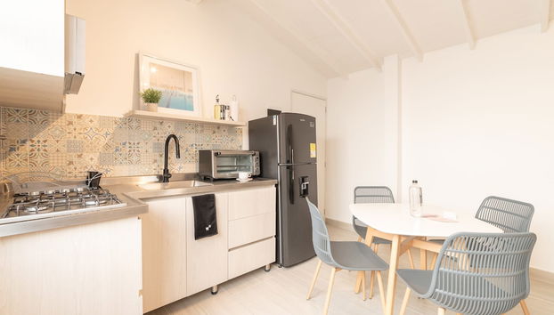 w Cozy Loft With Fantastic View in El Poblado - Foto 5, Habitación