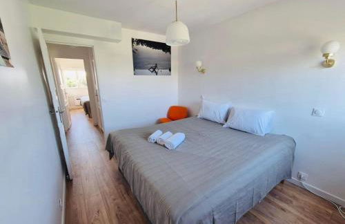 Quiet, sea view terrace, parking, air conditioning, beach, x6 - Foto 14