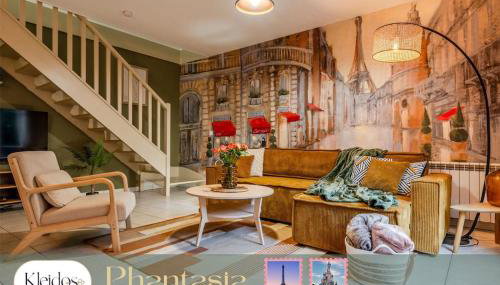 Phantasia by Kleidos, 10 min de Disney! Jolie Maison Familiale 6P, 2 chambres, Terrasse, Parking - Foto 5