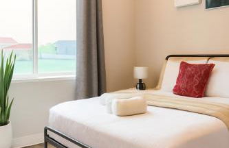 Modern 2BR&2BAQueen BedWork DeskWiFiWD - Foto 17