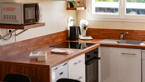 Le Cocon du Douanier - Séjour pro, calme et cosy - Foto 4, stove, dishwasher