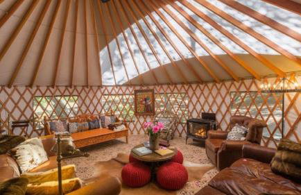 Chic Woodland Yurt Rental on a Wellness Ranch in Southern California - Foto 30