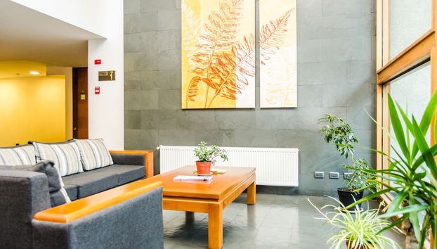 Sitzecke in der Lobby