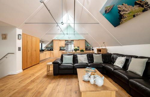 Atlantic View Coach House, North Cornwall seafront, 5 star Gold - Foto 15