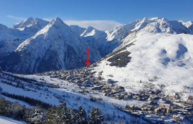 Studio Alpheratz Forest - 1 à 3 pers - WIFI, balcon, vue piste et glacier Muzelle, calme, proche commerces et pistes- TSC Super Venosc à 80m - Foto 16