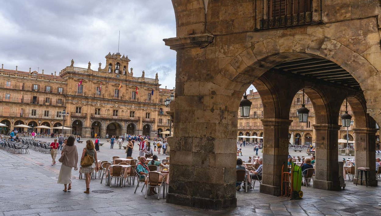 Free tour por Salamanca - Foto 2, Soportales de la Plaza Mayor