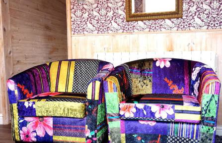 Shepherd's Hut at Cefn Tilla Court - Foto 5