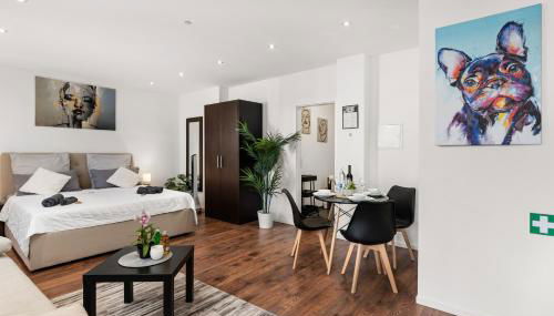 MOLA Apartments-Apartment im Herdecker Zentrum für 3 Gäste-Gratis Parkplatz-Highspeed WLAN-auch für Langzeit geeignet - Foto 5, wardrobe