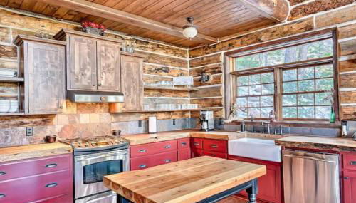 Hot Tub and Mtn Views Woodsy Cabin in Greer - Foto 5