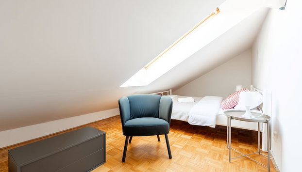 Stylish apartment with terrace in center Prague - Foto 5, Habitación