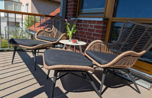 Ferienwohnung Alice mit 2 Balkonen und Meerblick - Foto 4