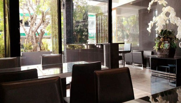 Zona de estar del vestíbulo